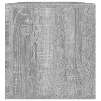 vidaXL Vinylhylla grå sonoma 71x34x36 cm konstruerat trä