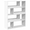 vidaXL Bokhylla vit 100x33x125,5 cm konstruerat tr&auml;