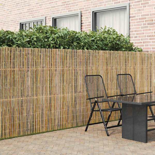 vidaXL Bambust&auml;ngsel Naturf&auml;rg 400 x 150 cm Bambu
