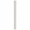 vidaXL Ogr&auml;smatta vit 1,5x25 m PP