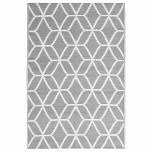 vidaXL Utomhusmatta ARAKIL gr&aring; 140x200 cm PP