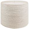 vidaXL Juterep 6 mm Vit 100% Tossa jute