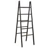 vidaXL Dubbelsidig filtstege Svart 50 x 50 x 159 cm Bambu
