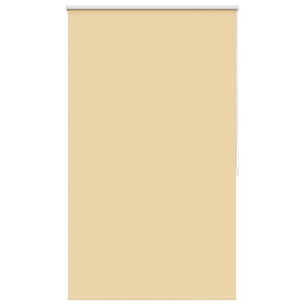 vidaXL Rullgardin beige 80 x 175 cm mörkläggande