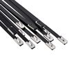 vidaXL Kabelbindare 12 st 4,6 x 400 mm Svart