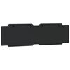 vidaXL Headboard Cushion "Zadar" Black 180 cm Faux Leather