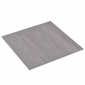 vidaXL Sj&auml;lvh&auml;ftande golvplankor Gr&aring; och Tr&auml; 30,5 x 30,5 cm 20 st PVC