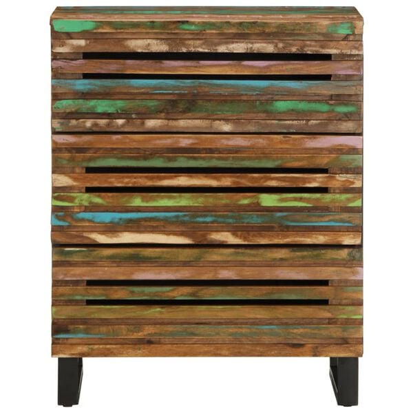 vidaXL Skänk 60x34x75 cm massivt akaciaträ