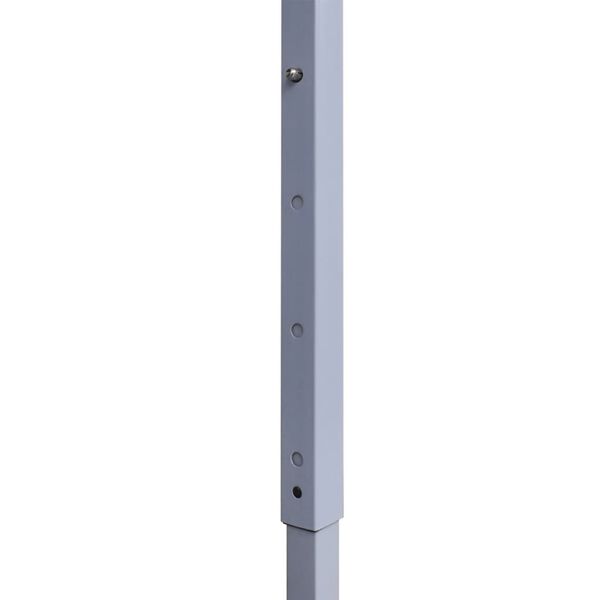 vidaXL Hopfällbart partytält 2x2 m stål blå