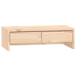 vidaXL Sk&auml;rmst&auml;ll 50x27x15 cm massiv furu