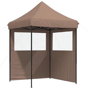 vidaXL Partyt&auml;lt 200 x 200 x 306 cm Brun Oxford Tyg