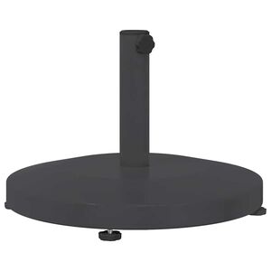 vidaXL Parasollfot M&ouml;rkgr&aring; 48 x 48 x 32 cm