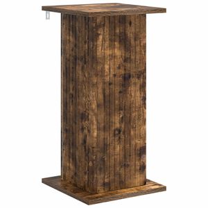 vidaXL V&auml;xtst&auml;ll R&ouml;kt ek 30,5 x 30 x 60,5 cm Konstruerat tr&auml;