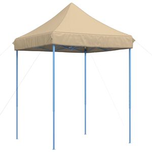 vidaXL Pop-Up hopf&auml;llbart partyt&auml;lt 200x200x306 cm beige