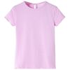T-shirt f&ouml;r barn ljusrosa 116