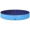 vidaXL Hundpool Bl&aring; &Oslash;200 x 30 cm Tjock PVC