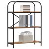 vidaXL Hyllsystem Gammalt tr&auml; 80 x 30 x 109 cm Konstruerat tr&auml;