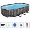 Bestway Poolset Power Steel oval 610x366x122 cm