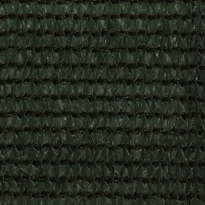 vidaXL Balkongskärm mörkgrön 75x600 cm HDPE