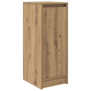 vidaXL Skosk&aring;p hantverksm&auml;ssig ek 29,5x34x76 cm konstruerat tr&auml;