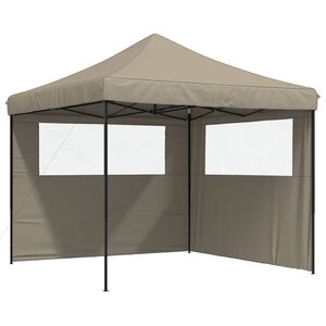 vidaXL Partyt&auml;lt 292 x 292 x 315 cm Taupe Oxford Tyg