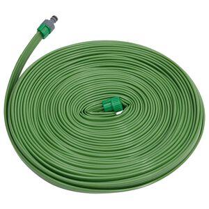 vidaXL Sprinklerslang 3 kanaler gr&ouml;n 15 m PVC