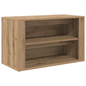 vidaXL Skost&auml;ll 75 x 35 x 45 cm Konstruerat tr&auml; artisan ek