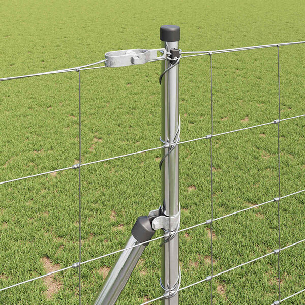 vidaXL St&auml;ngselstolpe Galvaniserad 50 x 1,2 m St&aring;l