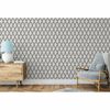 DUTCH WALLCOVERINGS Tapet Geometric vit och svart