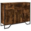 vidaXL Sk&auml;nk r&ouml;kf&auml;rgad ek 97x32,5x74,5 cm konstruerat tr&auml;
