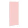 vidaXL Plisserad persienn rosa 95x200 cm tyg bredd 94,4 cm polyester