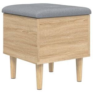 vidaXL F&ouml;rvaringsb&auml;nk sonoma-ek 42x42x46 cm konstruerat tr&auml;