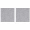 vidaXL Trappsteg Fyrkantig 2 pcs Silver 30 x 30 cm Aluminium