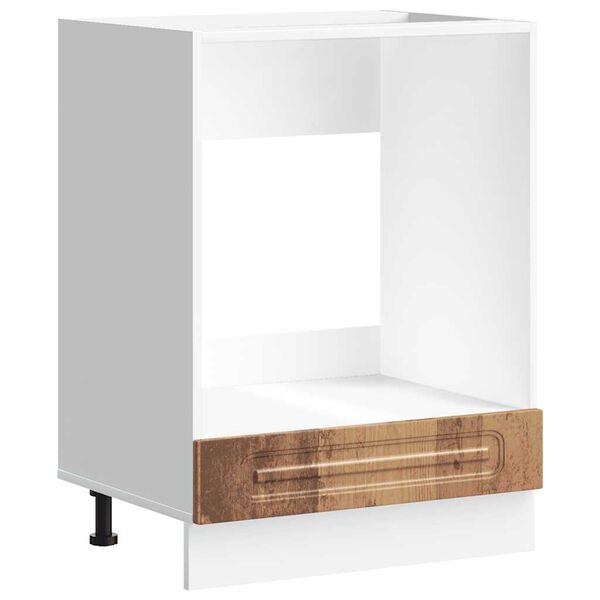 vidaXL Överskåp Kalmar åldrat trä konstruerat trä