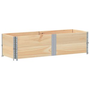 vidaXL Odlingsl&aring;da 150x50 cm massivt furutr&auml;