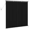vidaXL Persienn Justerbar Svart 150 x 140 cm PVC