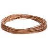 vidaXL L&auml;der Sn&ouml;re 1 Brun &Oslash;1 mm x 50 m Skinn