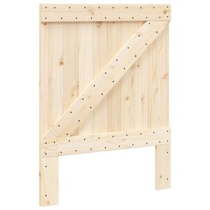 vidaXL Huvudgavel 80x104 cm massiv furu