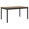 vidaXL Matbord 150 x 90 x 75 cm Konstruerat tr&auml; Artisan-ek Rektangul&auml;r