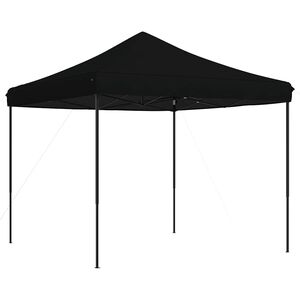 vidaXL Pop-Up hopf&auml;llbart partyt&auml;lt 292x292x315 cm svart