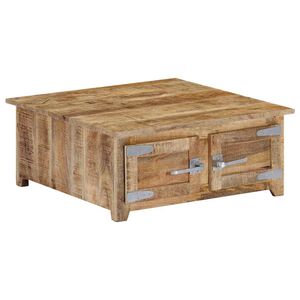 vidaXL Soffbord 70x70x30 cm massivt mangotr&auml;