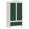 vidaXL Barnens kreativa f&ouml;rvaring ROROS Vit 90 x 45 x 165 cm