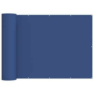 vidaXL Balkongsk&auml;rm 150 x 200 cm Tyg med PU-bel&auml;ggning Bl&aring;