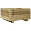 vidaXL Odlingsl&aring;da 50x50x26,5 cm impregnerat furu