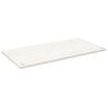 vidaXL Skrivbordsskiva 100x50x2,5 cm massiv furu