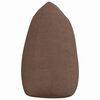 vidaXL Ryggkudde Brun 140 x 24 x 50 cm tyg
