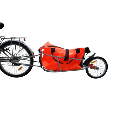 vidaXL Cykelvagn med väska för transport