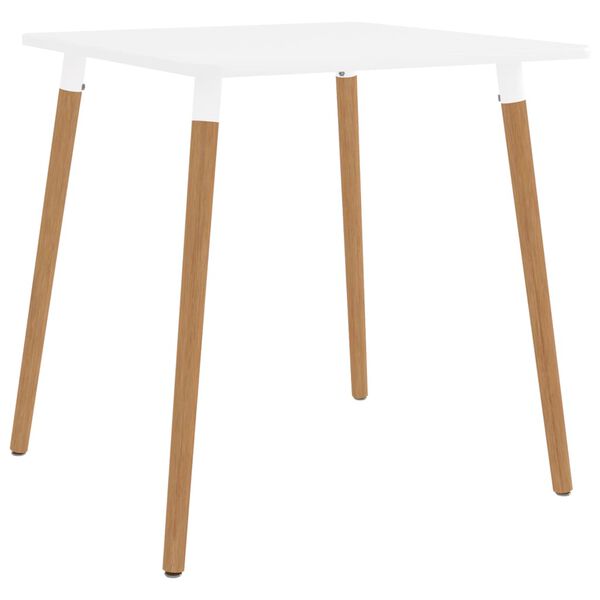 vidaXL Matgrupp 3 delar svart och gul