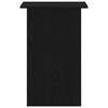 vidaXL Skrivbord svart ek 90x50x74 cm konstruerat tr&auml;