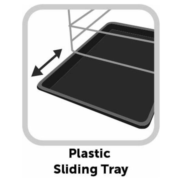 FLAMINGO Hundbur galler med skjutd&ouml;rr Nyo XL 108x71,5x76 cm svart